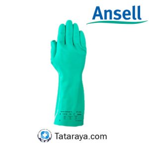 37-175 Ansell Solvex Nitrile Chemical Protection Gloves