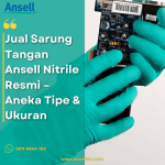 Jual Sarung Tangan Ansell Nitrile Resmi – Aneka Tipe & Ukuran